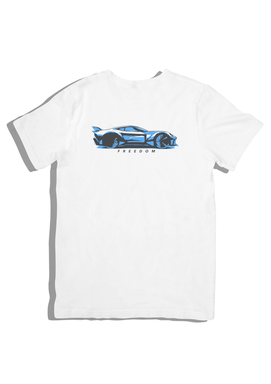 Tee-shirt - Alchemy - Car concept - Bleu AlchemyDesign