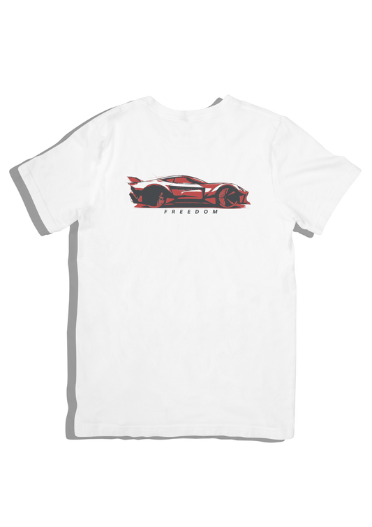 Tee-shirt - Alchemy - Car concept - Rouge AlchemyDesign